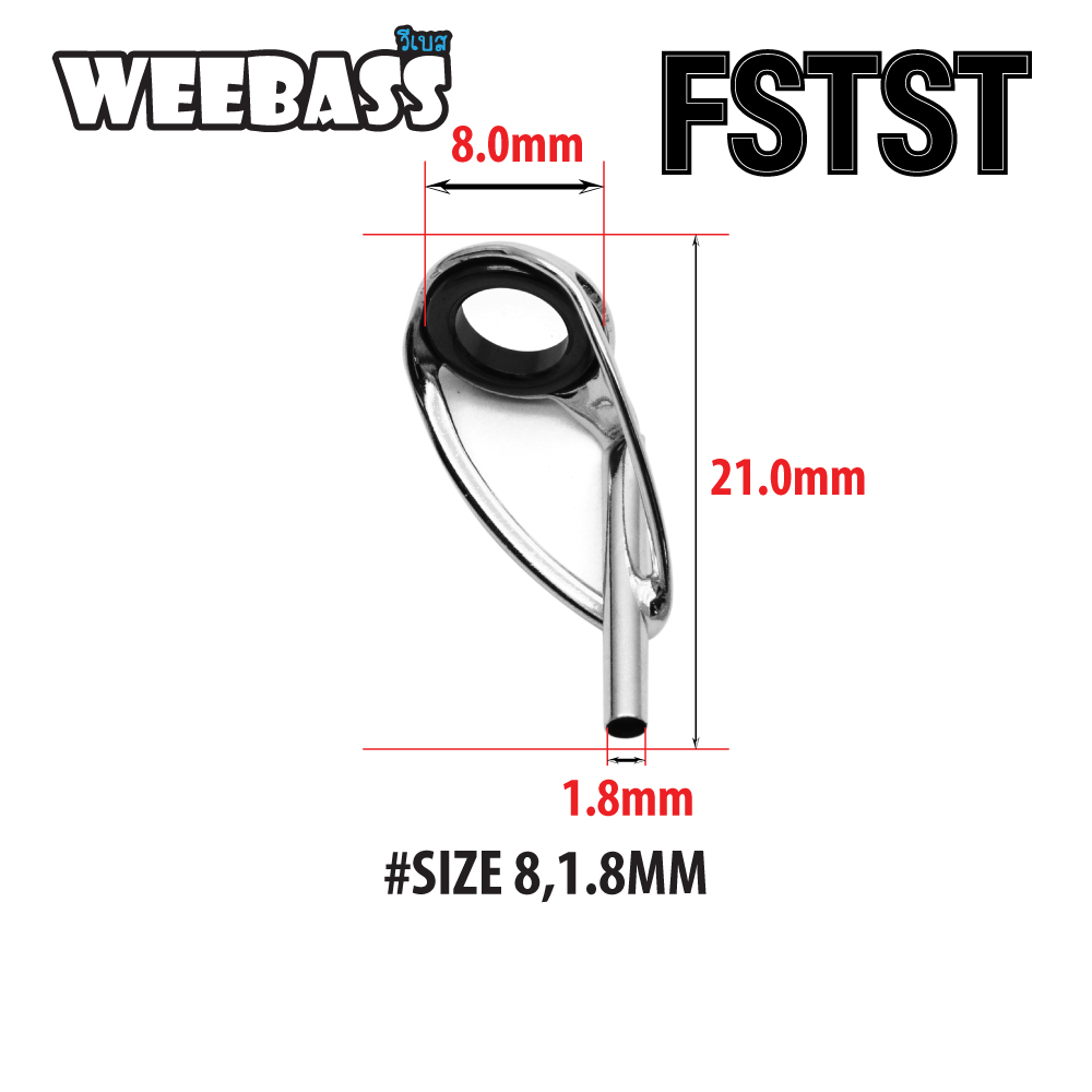 WEEBASS ไกด์คัน - รุ่น FSTST 8-1.8MM (10PCS)