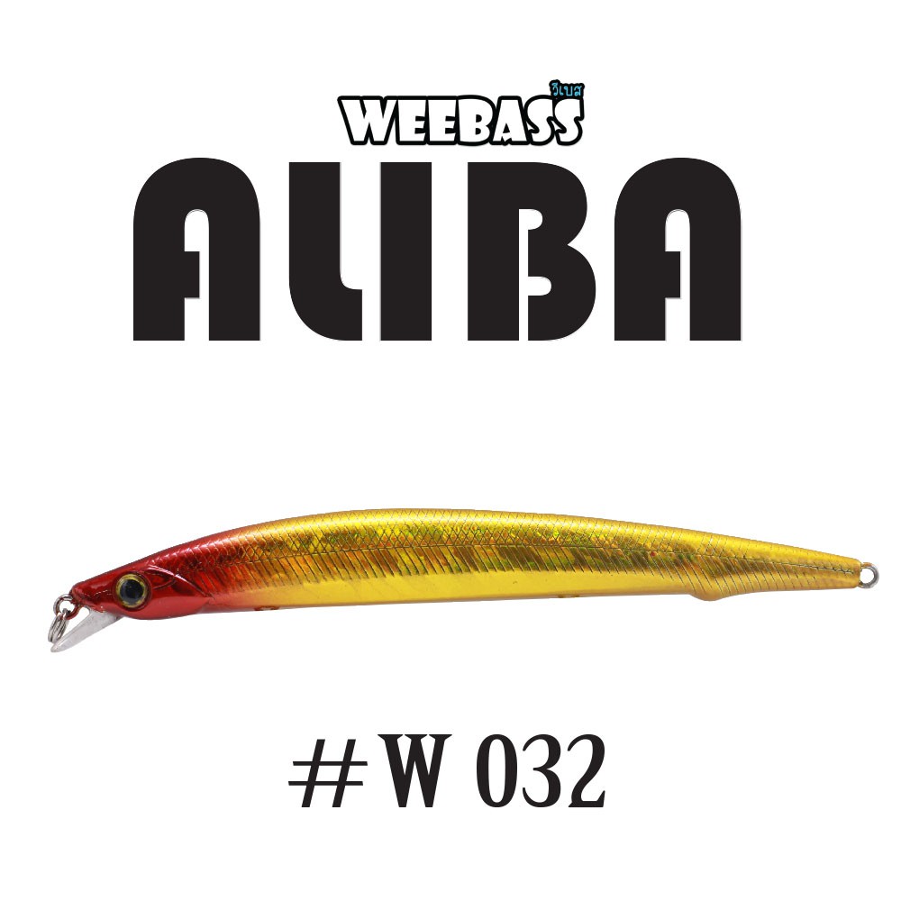 WEEBASS LURE (เหยื่อปลั๊ก) - รุ่น ALIBA FLOATING 120mm/12.5g (W032)