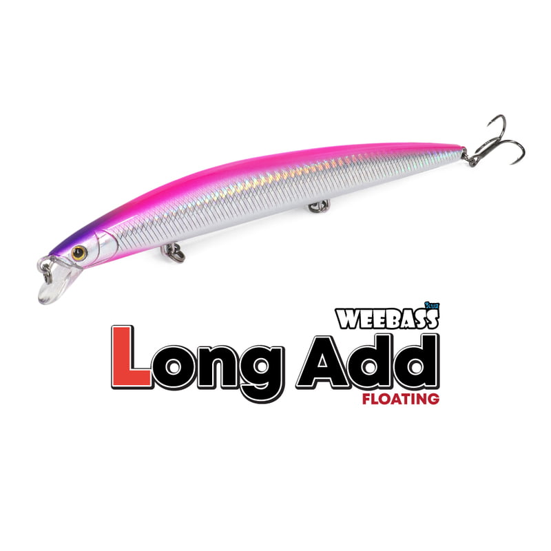 WEEBASS LURE (เหยื่อปลั๊ก) - รุ่น LONG ADD FLOATING 175mm/30g (001)