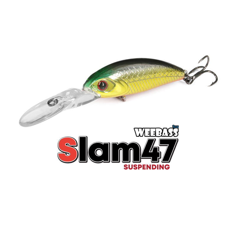 WEEBASS LURE (เหยื่อปลั๊ก) - รุ่น SLAM47 SUSPENDING