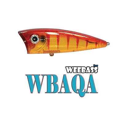 WEEBASS LURE (เหยื่อปลั๊ก) - รุ่น WBAQA POPPER