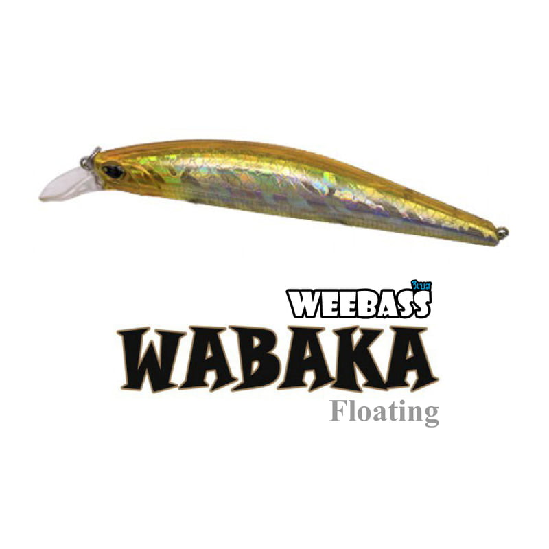 WEEBASS LURE (เหยื่อปลั๊ก) - รุ่น WABAKA FLOATING