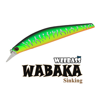 WEEBASS LURE (เหยื่อปลั๊ก) - รุ่น WABAKA SINKING