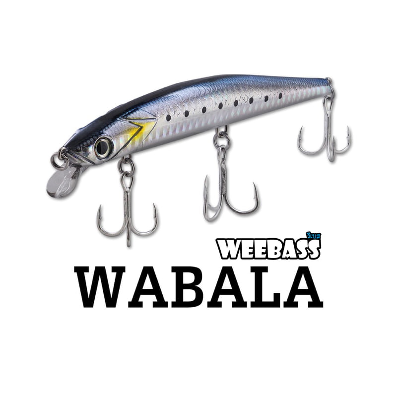 WEEBASS LURE (เหยื่อปลั๊ก) - รุ่น WABALA SINKING