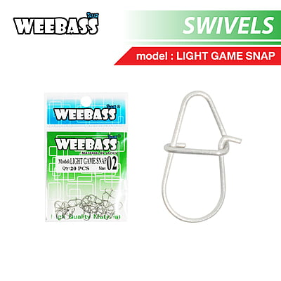 WEEBASS ลูกหมุน - รุ่น LIGHT GAME SNAP , 2 ( 20 PCS )