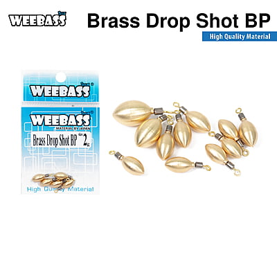WEEBASS หัวจิ๊ก - รุ่น Brass Drop Shot BP