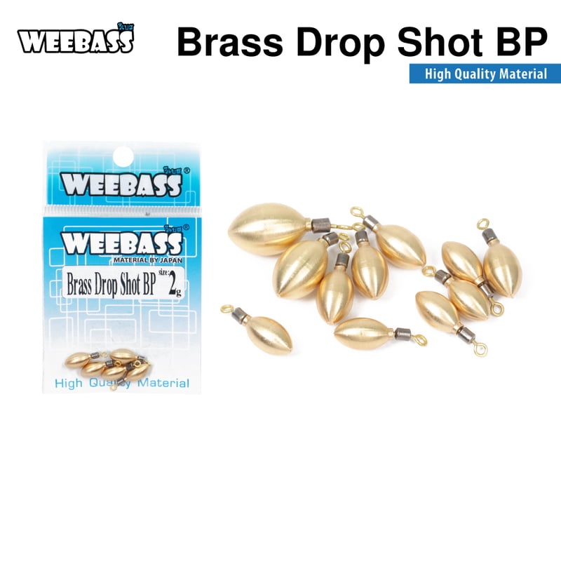 WEEBASS หัวจิ๊ก - รุ่น Brass Drop Shot BP
