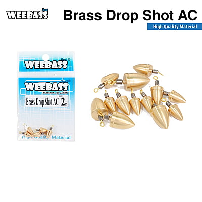 WEEBASS หัวจิ๊ก - รุ่น Brass Drop Shot AC