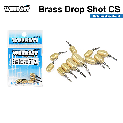 WEEBASS หัวจิ๊ก - รุ่น Brass Drop Shot CS