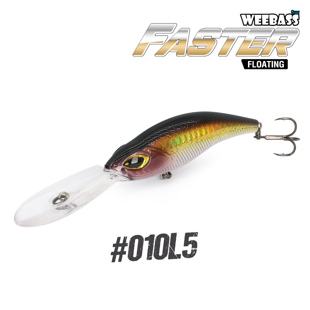 WEEBASS LURE (เหยื่อปลั๊ก) - รุ่น FASTER140 FLOATING 140mm/20.6g (010L5)