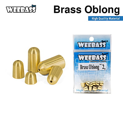 WEEBASS หัวจิ๊ก - รุ่น Brass Oblong