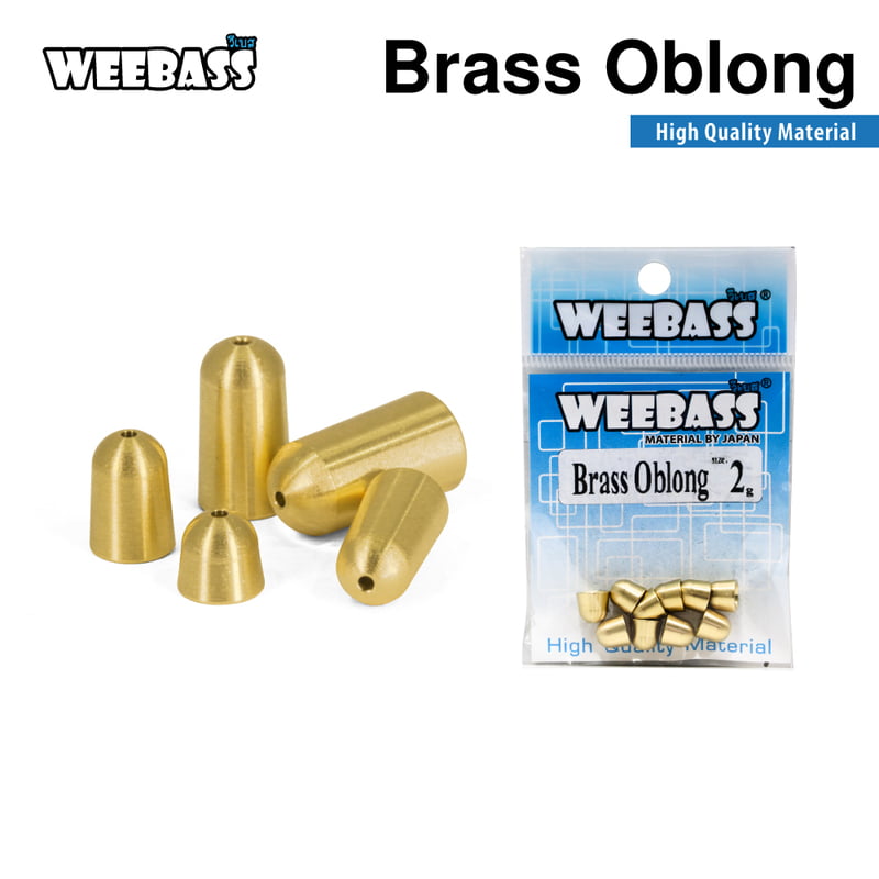 WEEBASS หัวจิ๊ก - รุ่น Brass Oblong