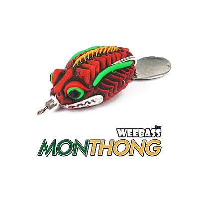 WEEBASS เหยื่อกบยาง - รุ่น Monthong Frog