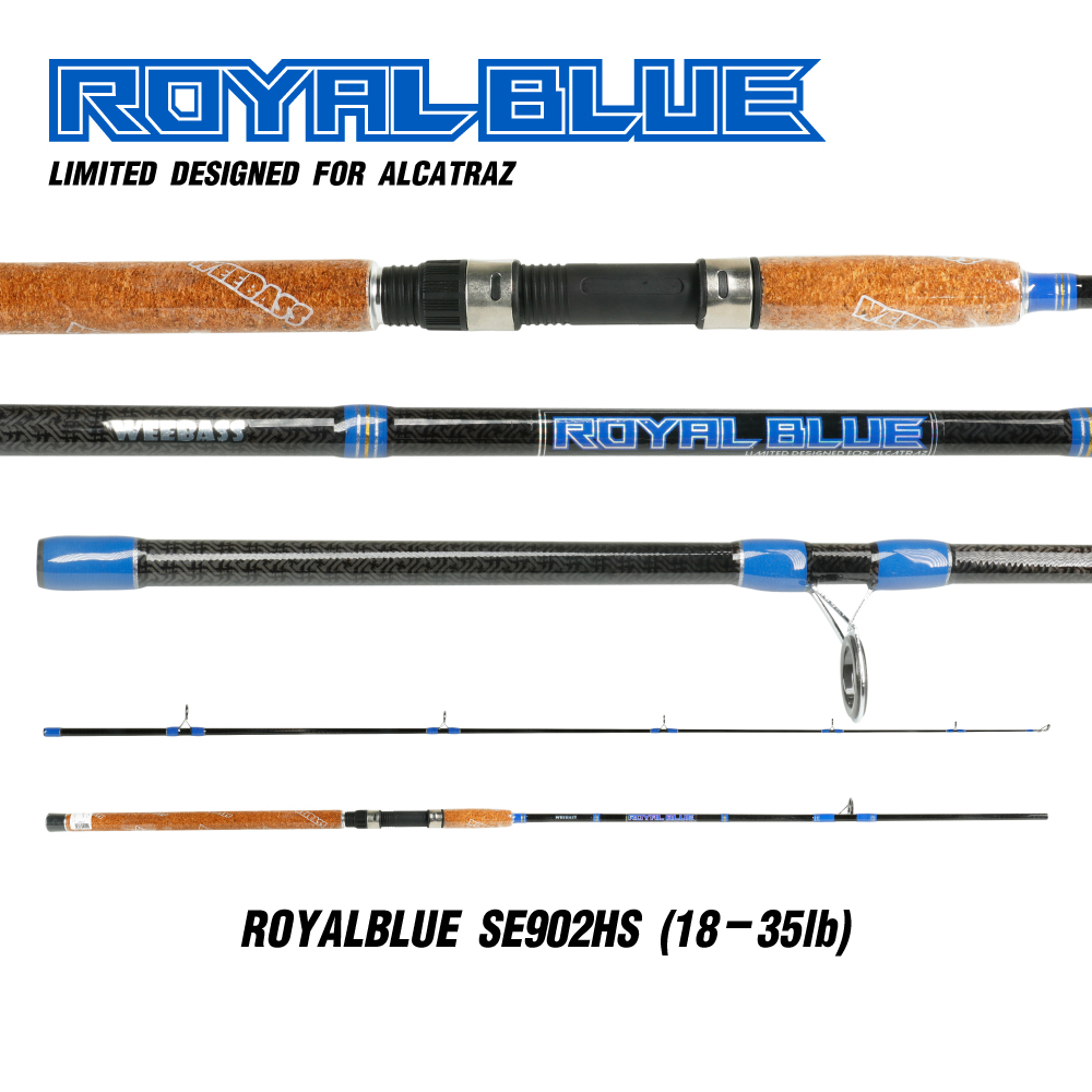 WEEBASS คัน - รุ่น ROYALBLUE SE902HS (18-35lb)