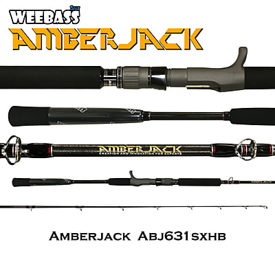 WEEBASS คัน - รุ่น AMBERJACK ABJ631SXHB (PE:8-12) (28kg)