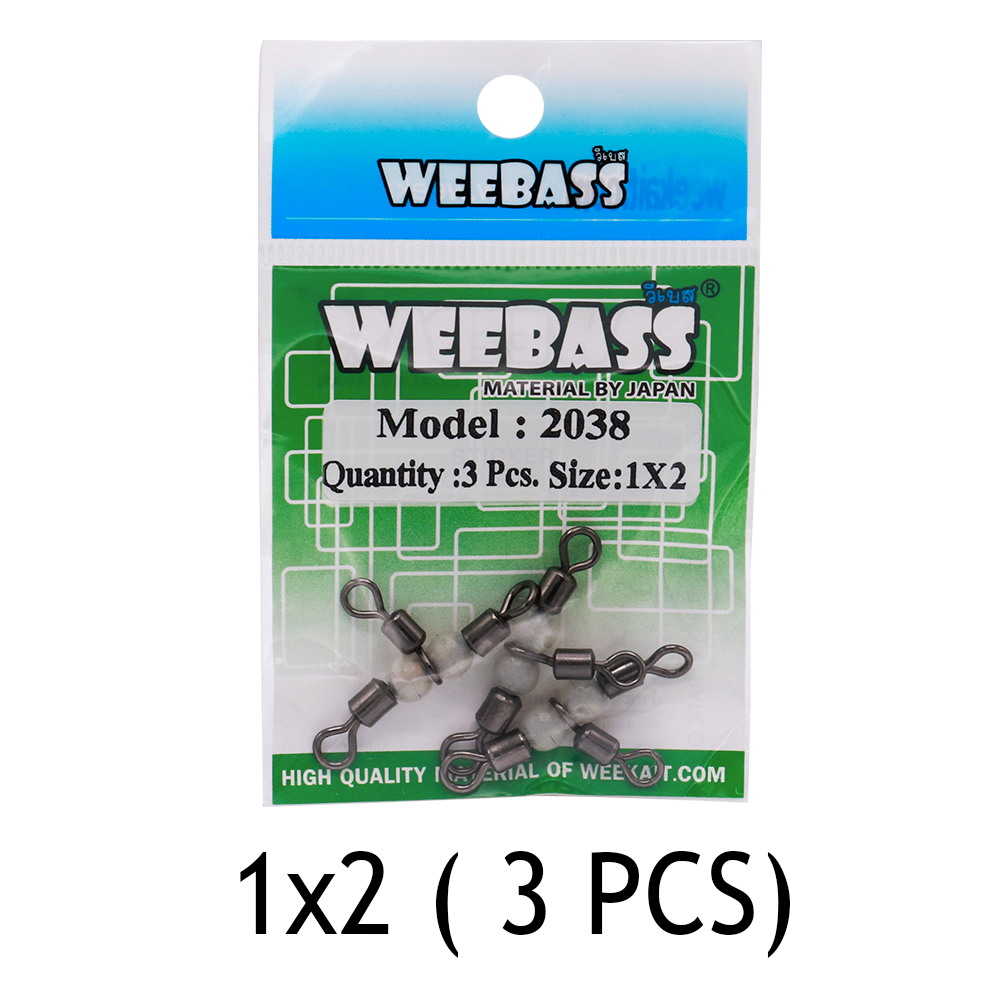WEEBASS ลูกหมุน - รุ่น PK 2038 , 1x2 ( 3 PCS)