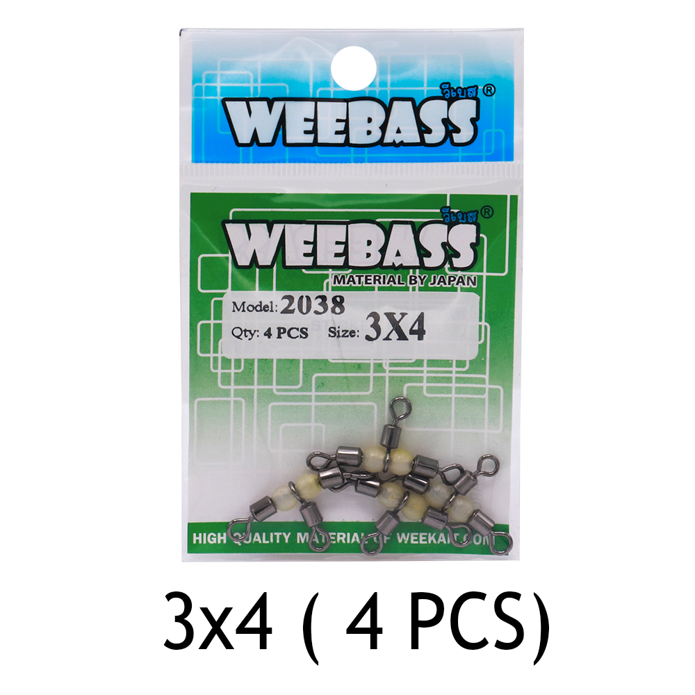 WEEBASS ลูกหมุน - รุ่น PK 2038 , 3x4 ( 4 PCS)