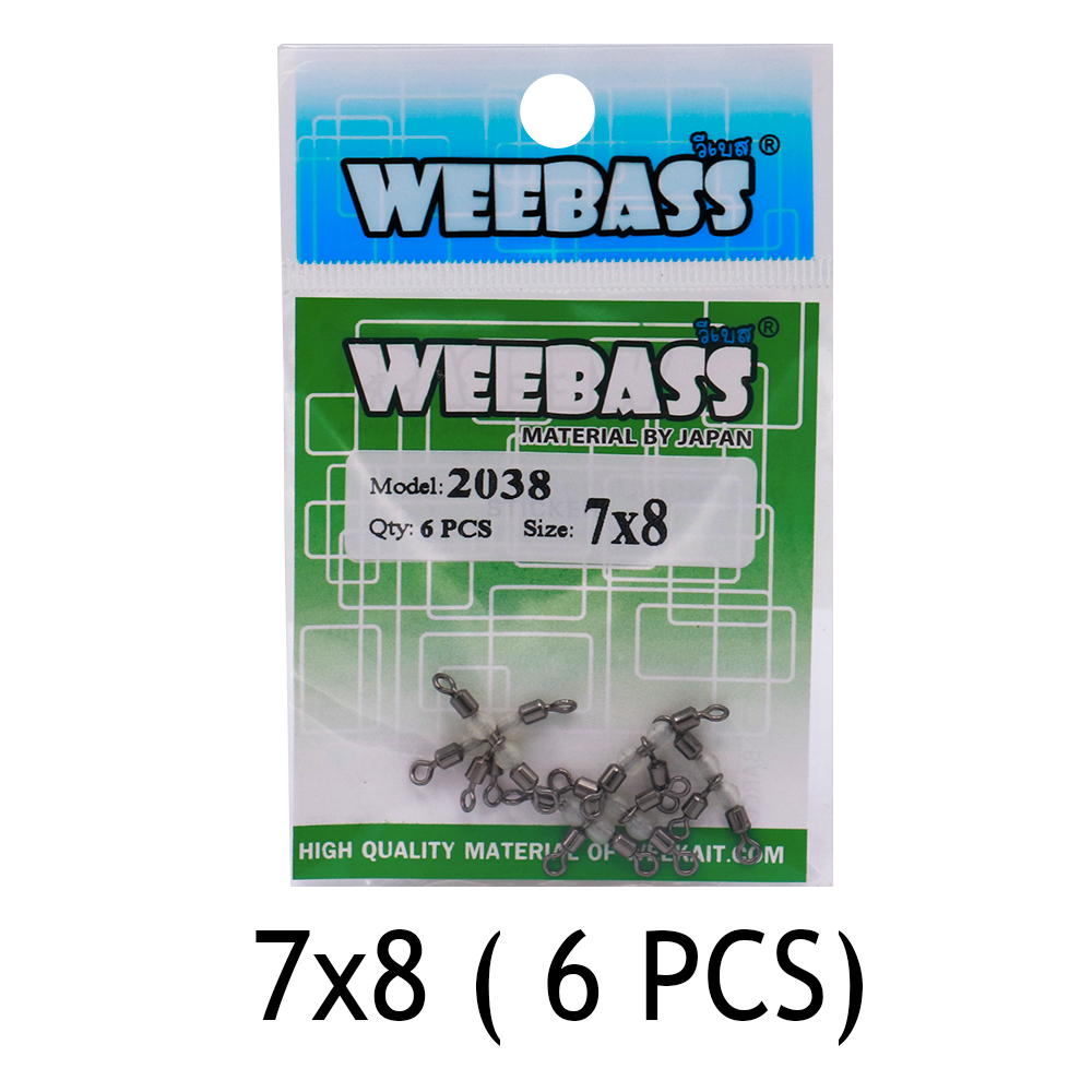 WEEBASS ลูกหมุน - รุ่น PK 2038 , 7x8 ( 6 PCS)