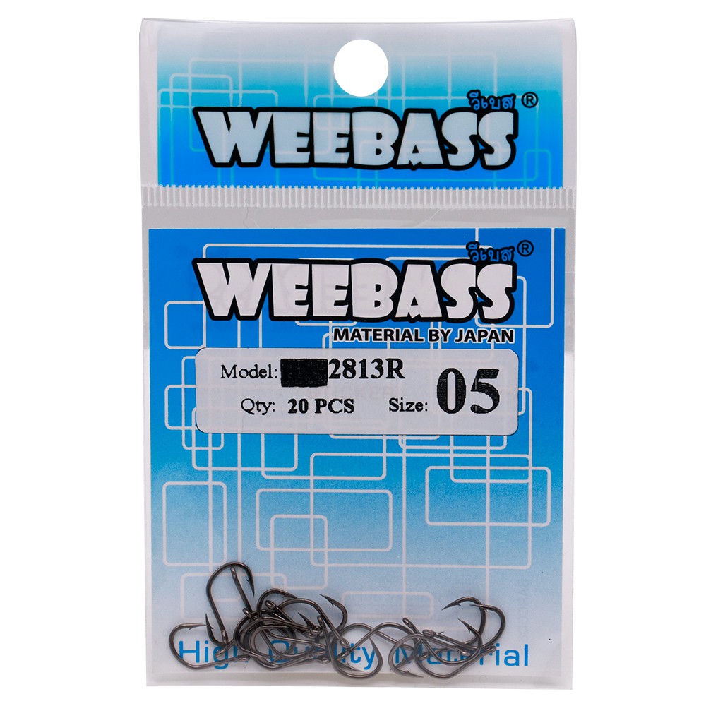 WEEBASS ตาเบ็ด - รุ่น PK 2813R , 05 (20PCS)