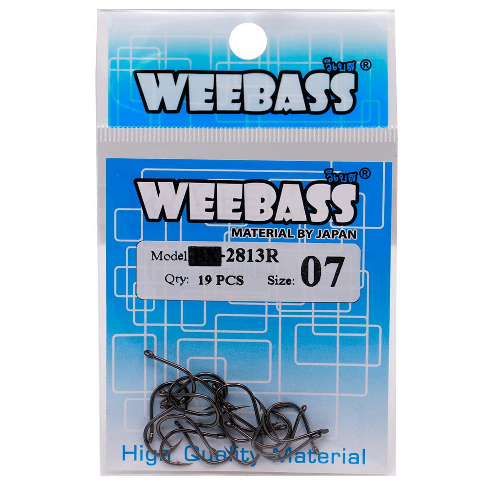 WEEBASS ตาเบ็ด - รุ่น PK 2813R , 07 (19PCS)