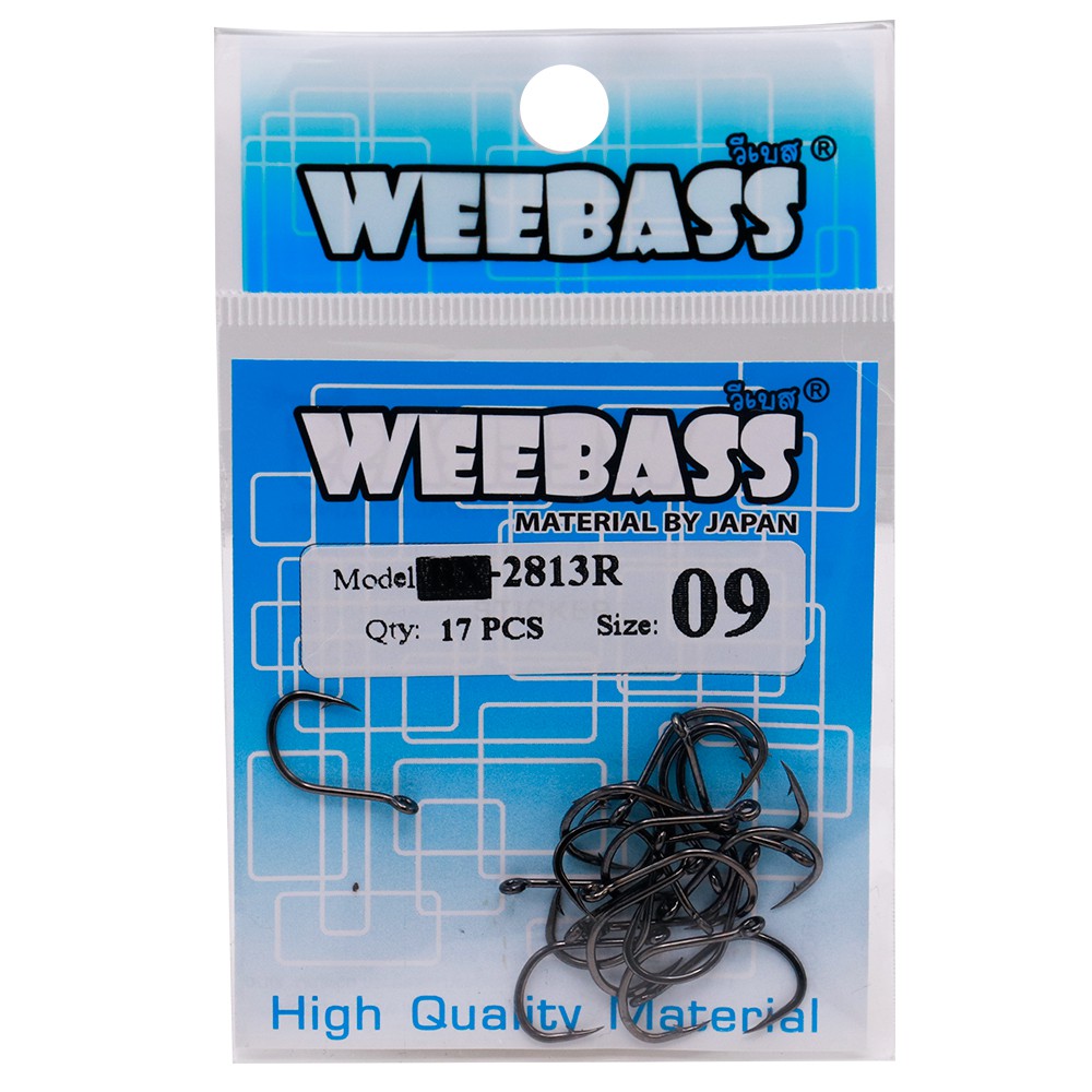 WEEBASS ตาเบ็ด - รุ่น PK 2813R , 09 (17PCS)