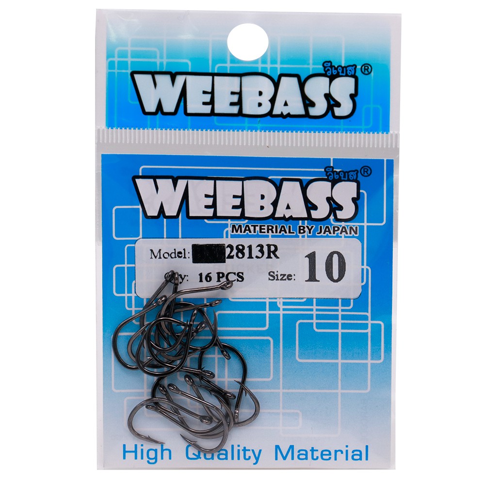 WEEBASS ตาเบ็ด - รุ่น PK 2813R , 10 (16PCS)