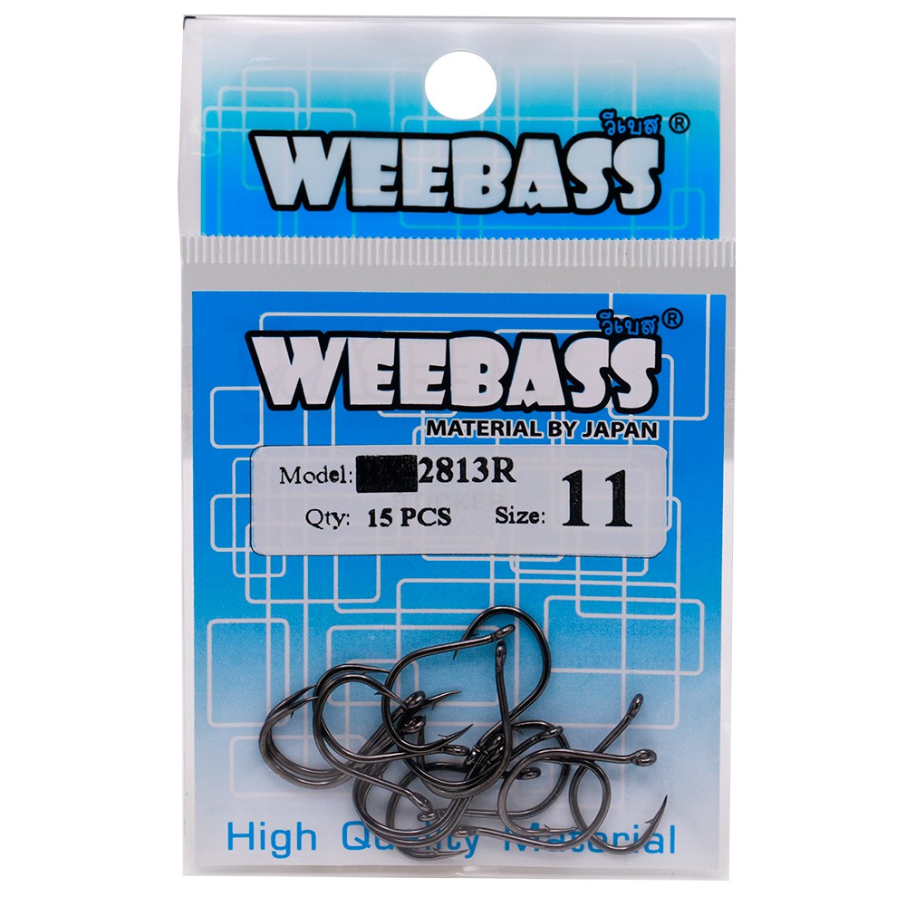 WEEBASS ตาเบ็ด - รุ่น PK 2813R , 11 (15PCS)