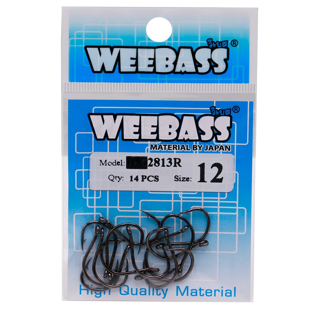 WEEBASS ตาเบ็ด - รุ่น PK 2813R , 12 (14PCS)