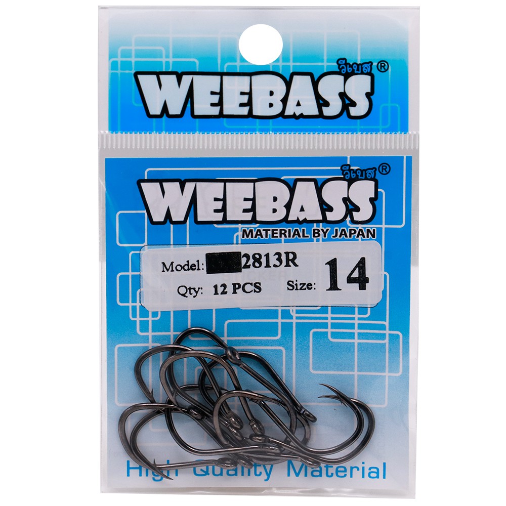 WEEBASS ตาเบ็ด - รุ่น PK 2813R , 14 (12PCS)