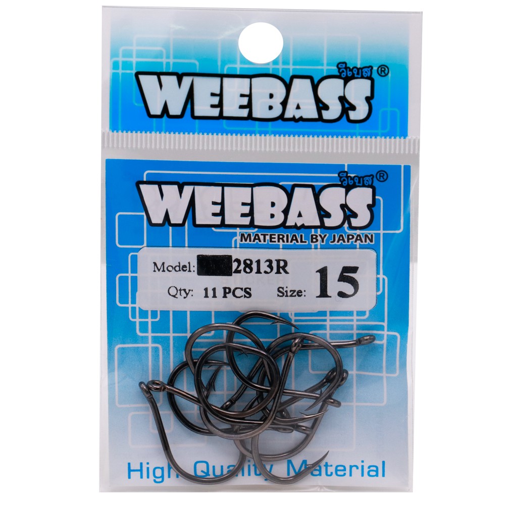 WEEBASS ตาเบ็ด - รุ่น PK 2813R , 15 (11PCS)