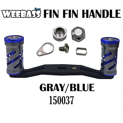 WEEBASS ชุดแต่งรอก Handle - รุ่น FIN FIN HANDLE ( GRAY/BLUE )