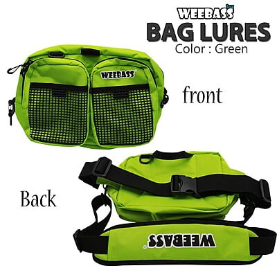 WEEBASS ถุง/กระเป๋า/กล่อง - รุ่น BAG LURES ( GREEN )