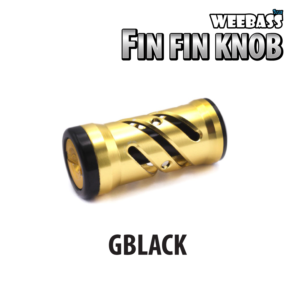 WEEBASS ชุดแต่งรอก Knob - รุ่น FIN FIN KNOB ( GBLACK )