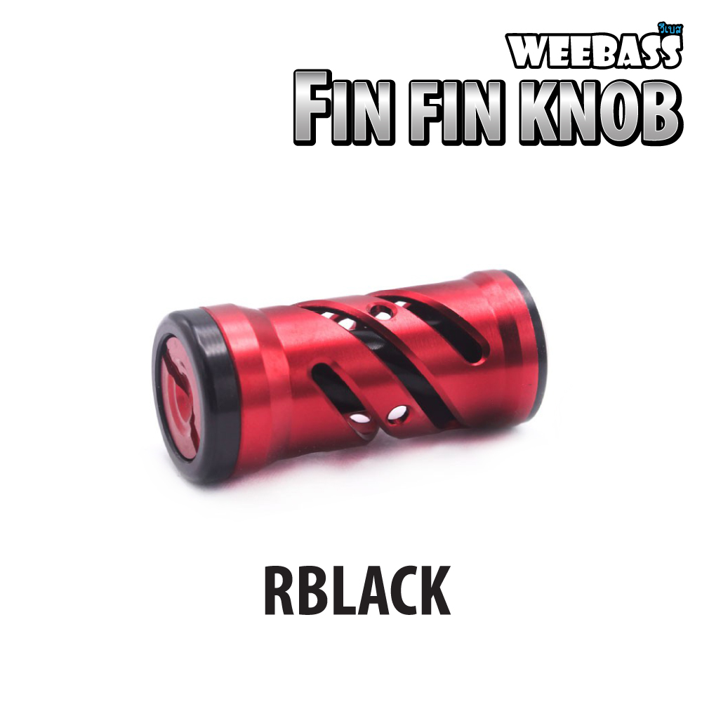 WEEBASS ชุดแต่งรอก Knob - รุ่น FIN FIN KNOB ( RBLACK )