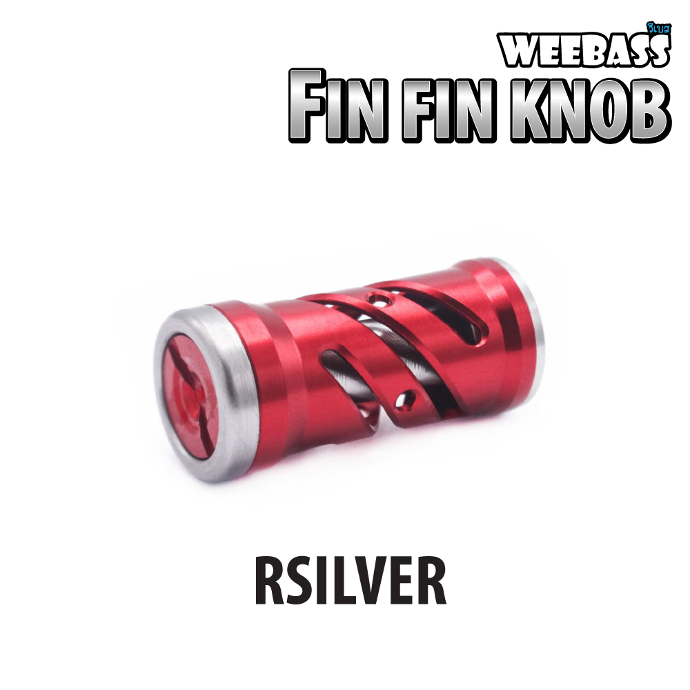 WEEBASS ชุดแต่งรอก Knob - รุ่น FIN FIN KNOB ( RSILVER )