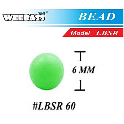 WEEBASS ลูกปัดกลมแบบนุ่ม - รุ่น LBSR 6.0 (35PCS)