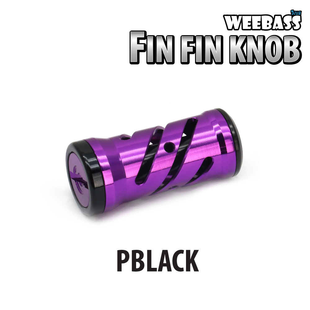 WEEBASS ชุดแต่งรอก Knob - รุ่น FIN FIN KNOB ( PBLACK )