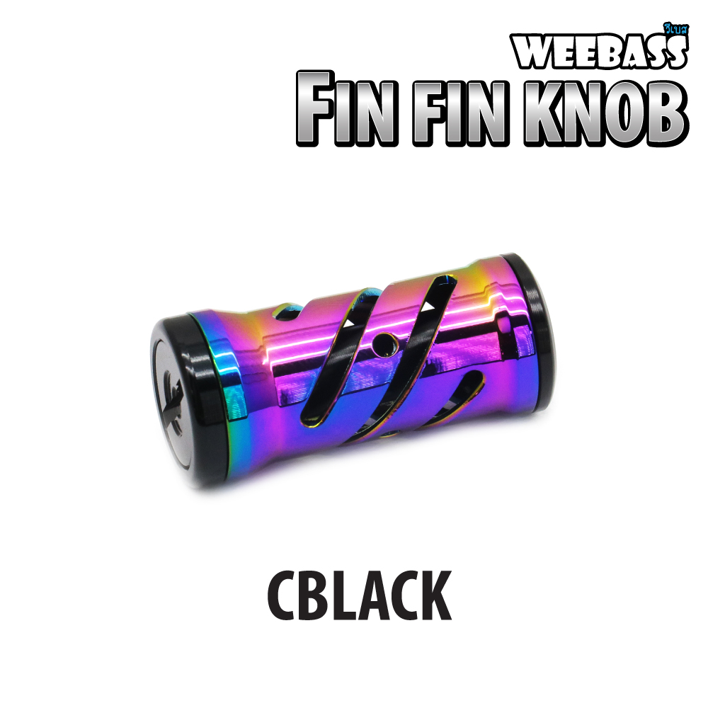 WEEBASS ชุดแต่งรอก Knob - รุ่น FIN FIN KNOB ( CBLACK )