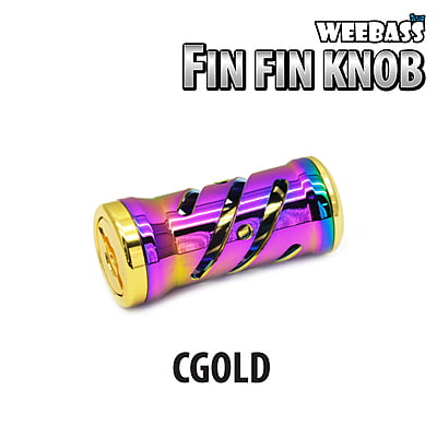 WEEBASS ชุดแต่งรอก Knob - รุ่น FIN FIN KNOB ( CGOLD )