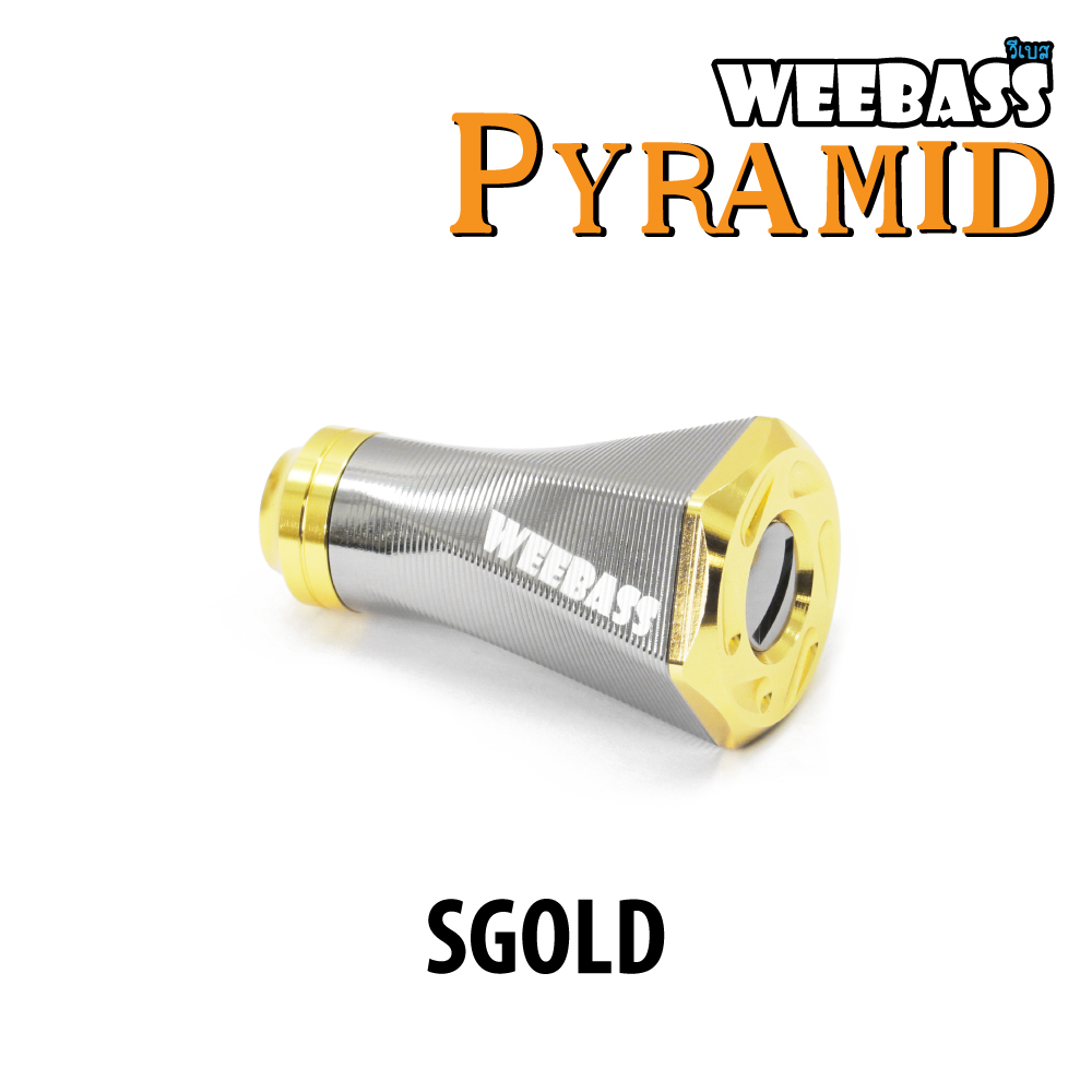 WEEBASS ชุดแต่งรอก Knob - รุ่น PYRAMID KNOB ( SGOLD )