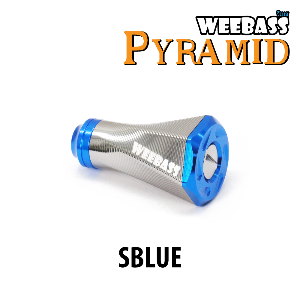 WEEBASS ชุดแต่งรอก Knob - รุ่น PYRAMID KNOB ( SBLUE )