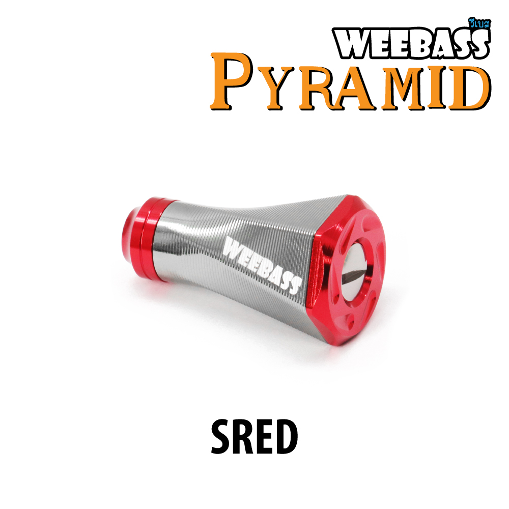 WEEBASS ชุดแต่งรอก Knob - รุ่น PYRAMID KNOB ( SRED )