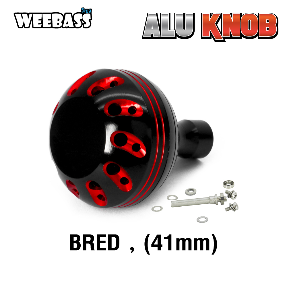 WEEBASS ชุดแต่งรอก Knob - รุ่น ALU KNOB BRED , ใหญ่ ( 41mm )