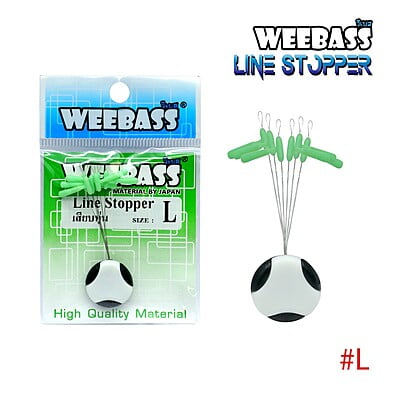 WEEBASS ไลน์สต๊อปเปอร์ - รุ่น LINE STOPPER เสียบทุ่น , (L)
