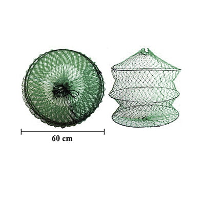 WEEBASS อุปกรณ์ - กระชังใส่ปลา (กว้าง60xสูง60cm) 1.5M