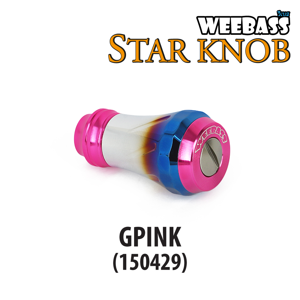 WEEBASS ชุดแต่งรอก Knob - รุ่น STAR KNOB ( GPINK )