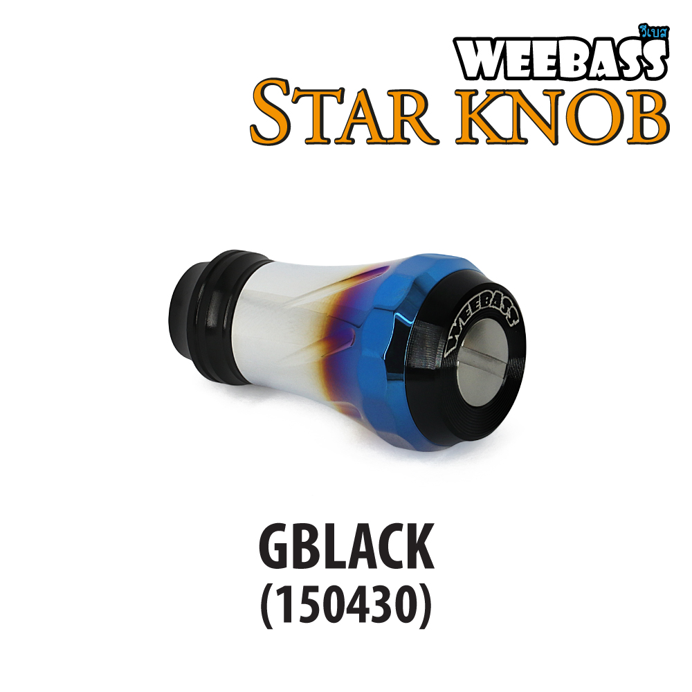WEEBASS ชุดแต่งรอก Knob - รุ่น STAR KNOB ( GBLACK )
