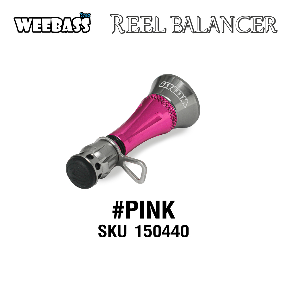 WEEBASS ชุดแต่งรอก Stand - รุ่น REEL BALANCER ( PINK )