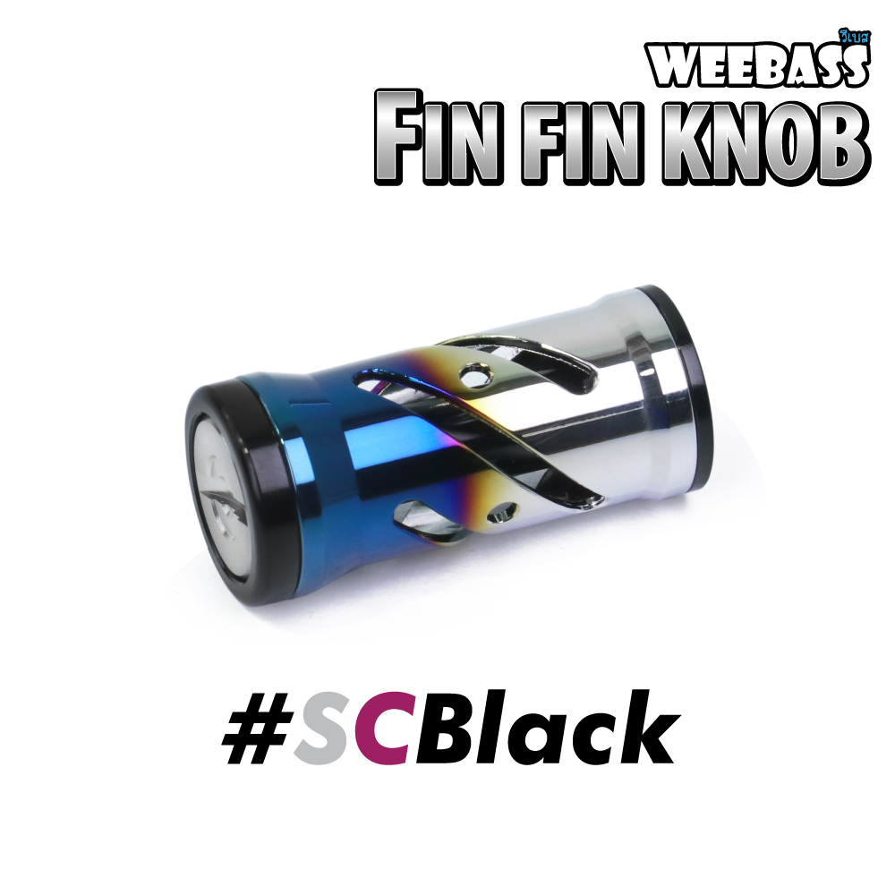 WEEBASS ชุดแต่งรอก Knob - รุ่น FIN FIN KNOB ( SCBLACK )