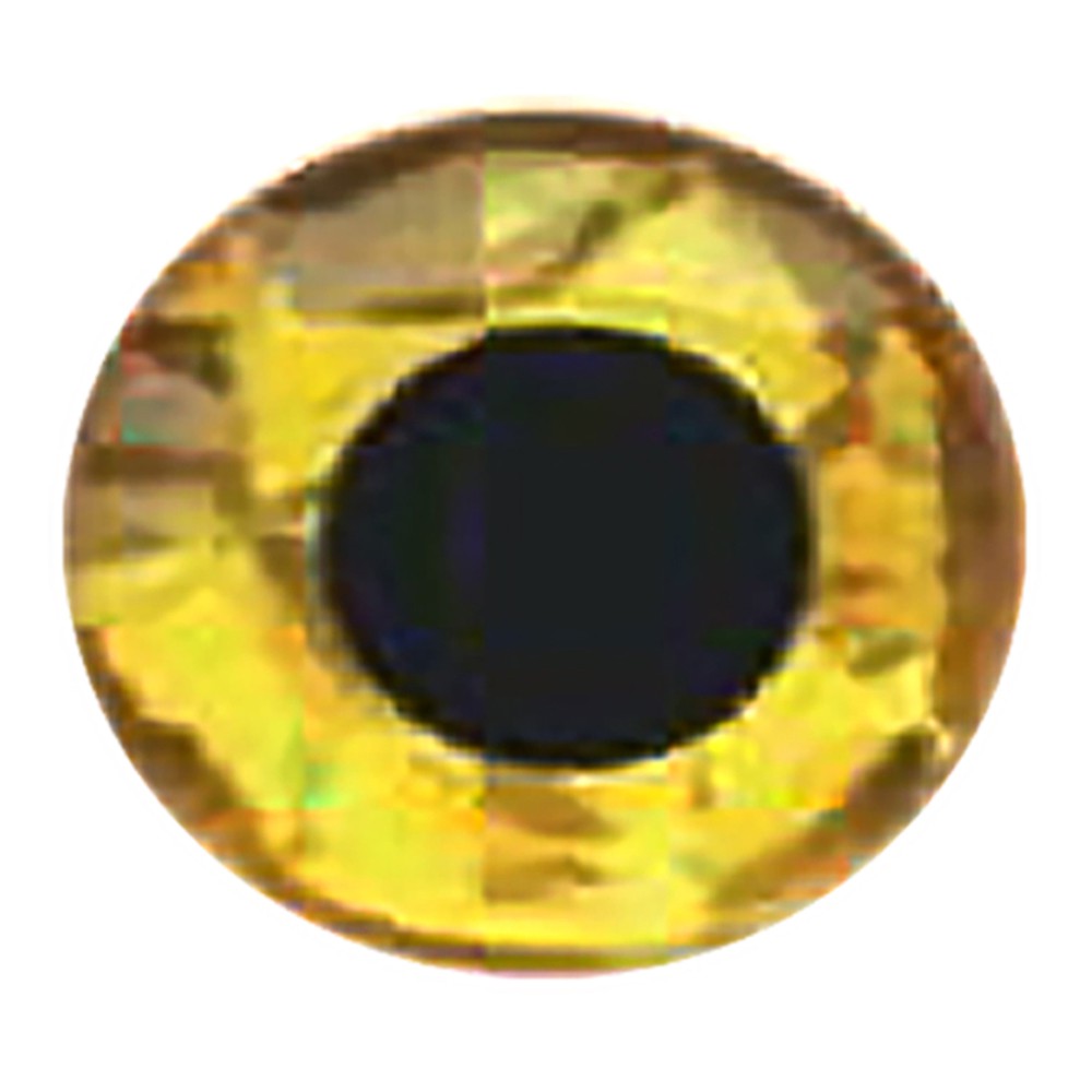 WEEBASS ตาติดเหยื่อ - รุ่น JY-15003 , 6.0mm ( PRISM GOLD )